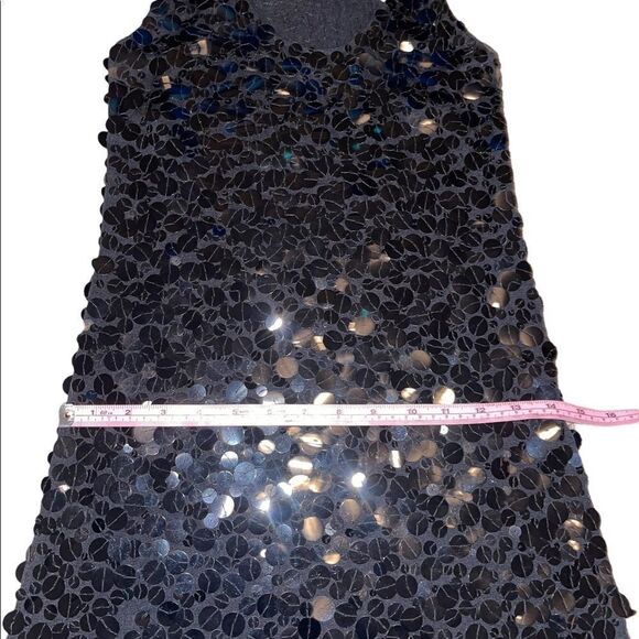 The Limited Large Sequin Cocktail Mini Dress - Picture 8 of 15